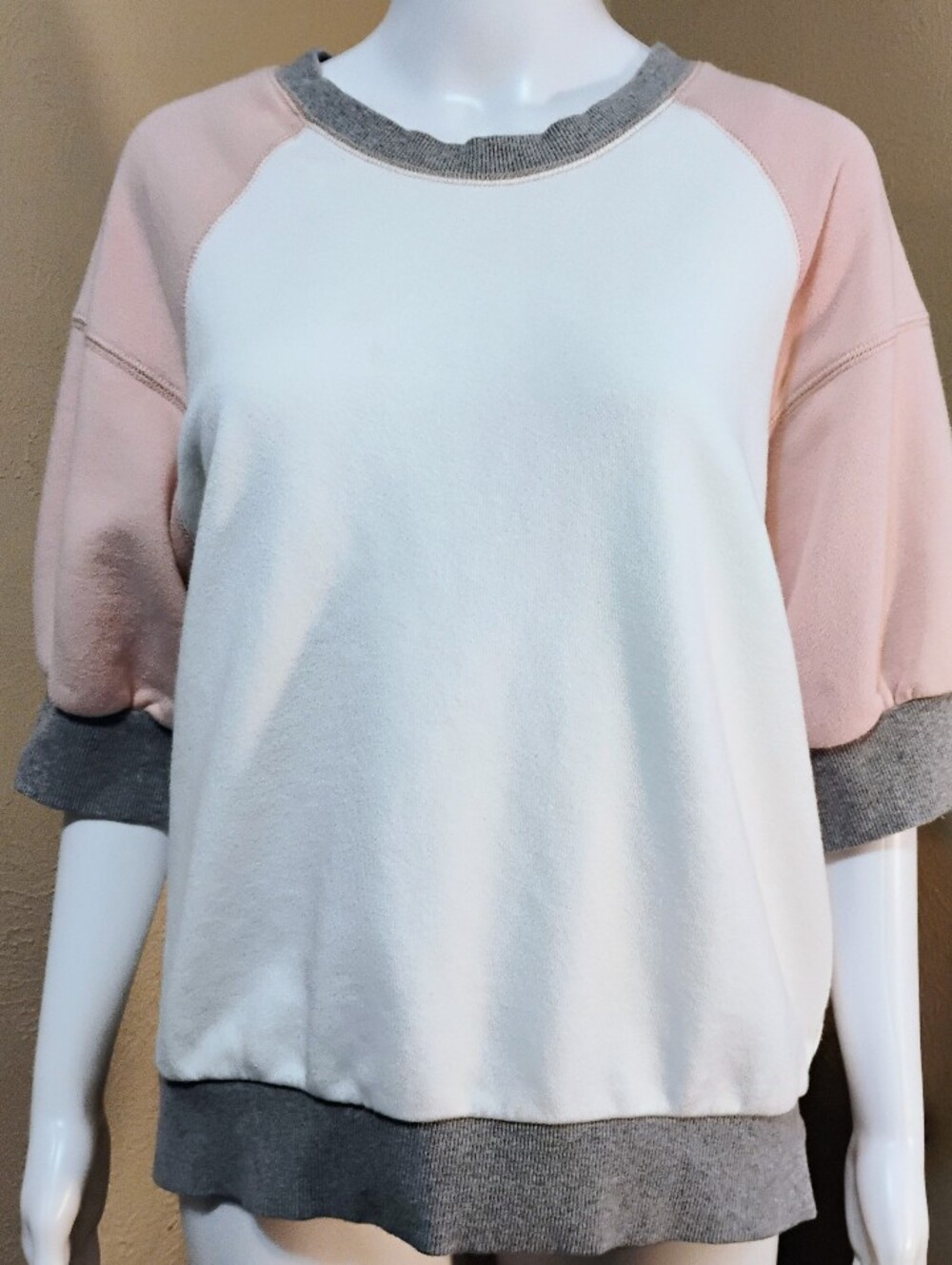 Evereve Raglan Colorblock Sweatshirt